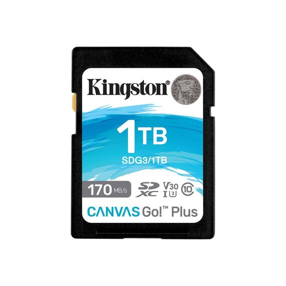 Kingston Canvas Go! Plus - Flash memory card - 1 TB -  | SDG3/1TB