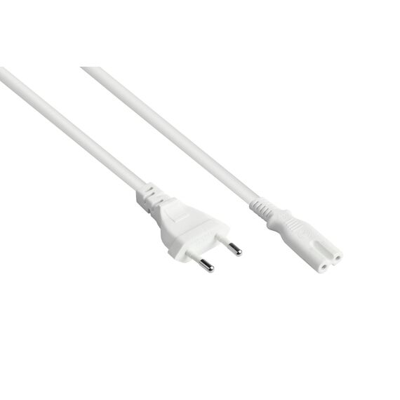 Good Connections P0370-W100 - 10 m - Power plug type C - C7 coupl