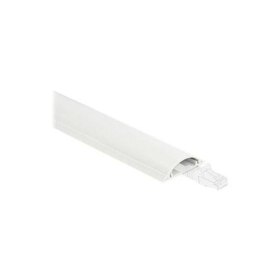 DeLOCK - Cable duct - 1 m - white | 20704