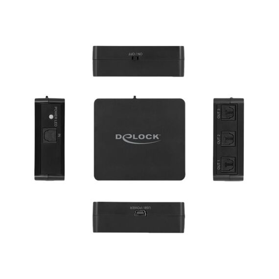 Delock - Audio splitter - 3 x SPDIF - desktop | 63397