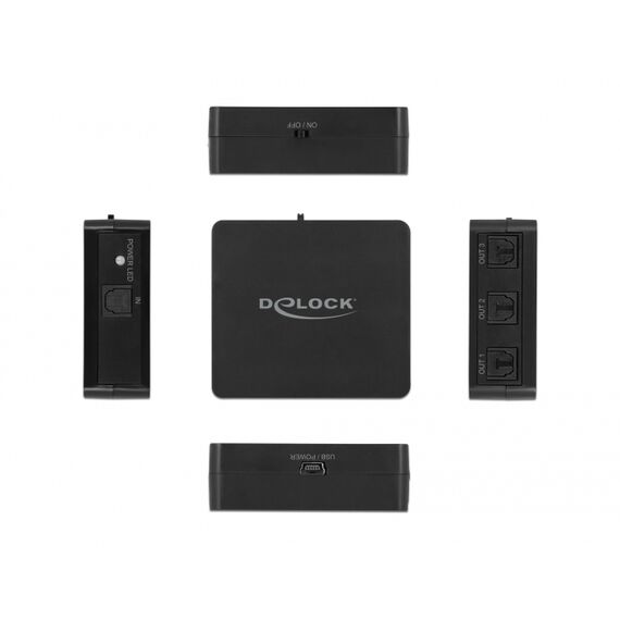 Delock - Audio splitter - 3 x SPDIF - desktop | 63397