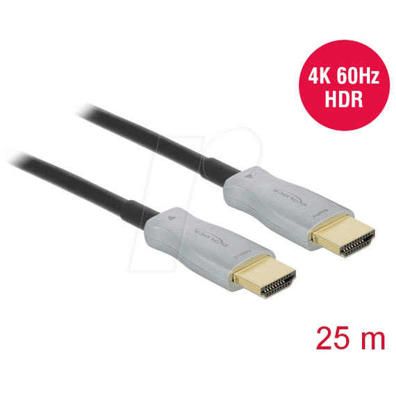 Delock - High Speed - HDMI cable - HDMI male to HDMI male | 85016