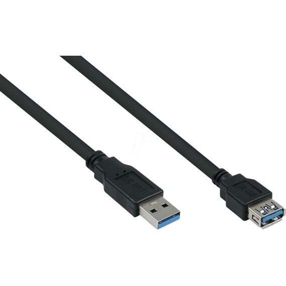 Good Connections UK30P-ASA-010S - 1 m - USB A - USB A - USB 3.2 G