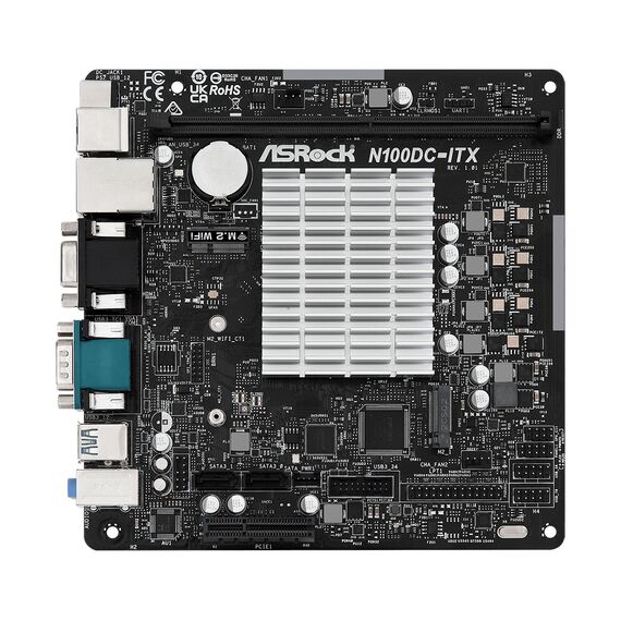 ASRock N100DC-ITX - Motherboard - mini ITX - I | 90-MXBLM0-A0UAYZ