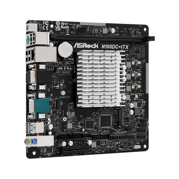ASRock N100DC-ITX - Motherboard - mini ITX - I | 90-MXBLM0-A0UAYZ