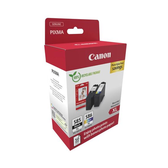 Canon PG-585 XL / CL-586 XL Photo Value Pack - Can / P | 6204C005