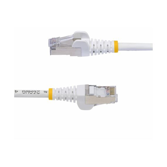 StarTech.com 50cm White CAT8 Ethernet Cable | NLWH-50C-CAT8-PATCH