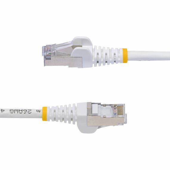 StarTech.com 50cm White CAT8 Ethernet Cable | NLWH-50C-CAT8-PATCH