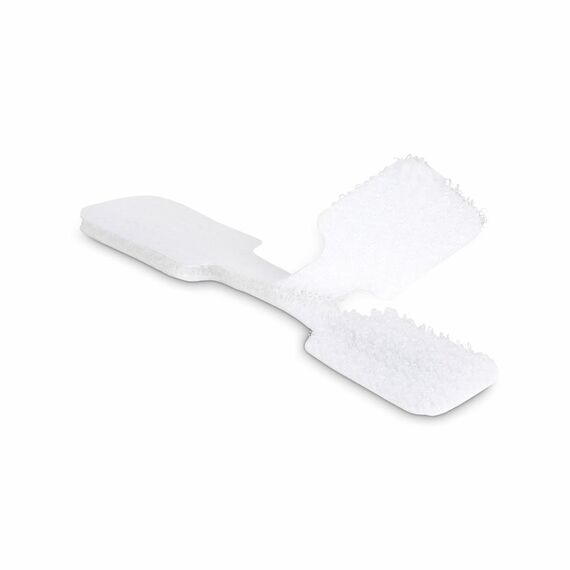 StarTech.com 3.5in (9cm) Cable Labels, 100 Pack  | CABLE-TAG-HLWH