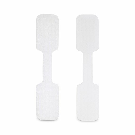 StarTech.com 3.5in (9cm) Cable Labels, 100 Pack  | CABLE-TAG-HLWH