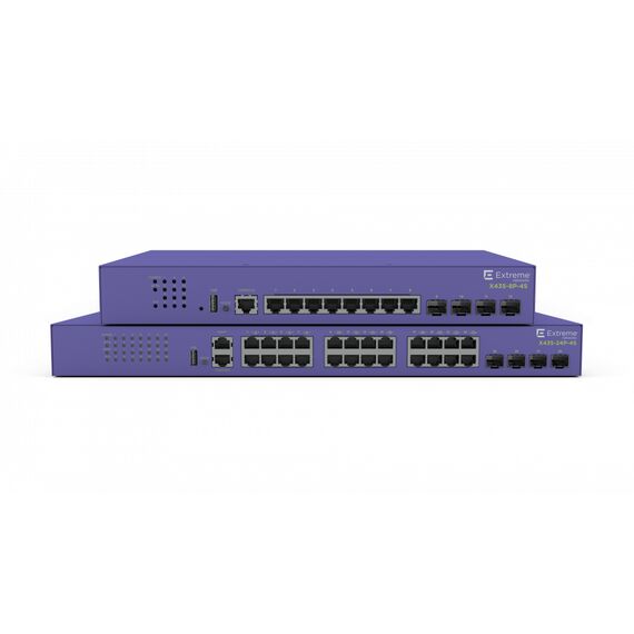 Extreme Networks ExtremeSwitching X435-8P-4S - Switch - Managed -