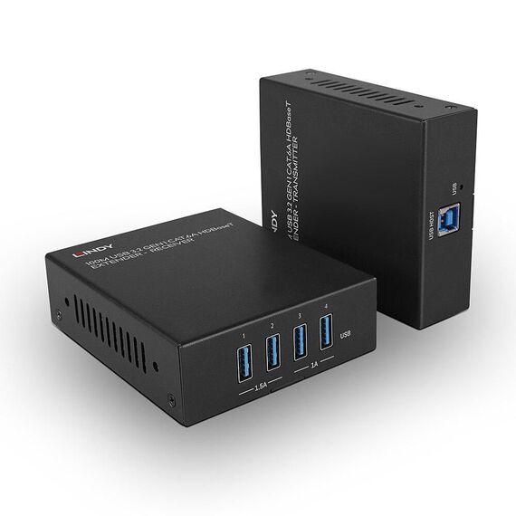 Lindy LCD-Mehrgelenk-Wandhalterung Schwarz - CAT 6a - 100 | 43410