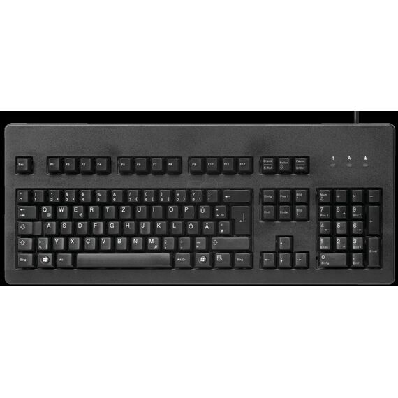 CHERRY G80-3000 - Keyboard - PS/2, USB - German | G80-3000LSCDE-2