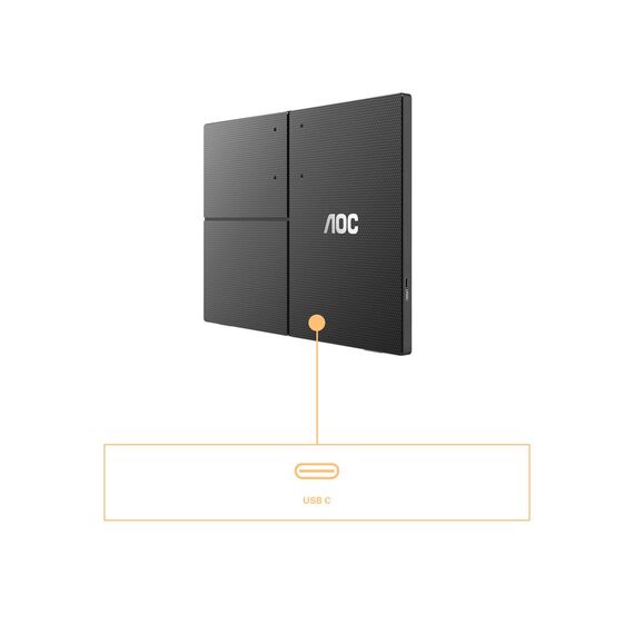 AOC 16T3EA - LED monitor - 16" (15.6" viewable) - portable - 1920