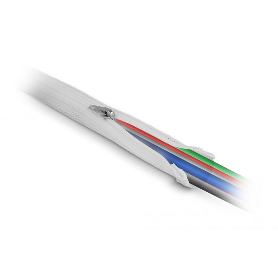 Delock - Braided sleeving - 50 mm diameter with zip faste | 20823
