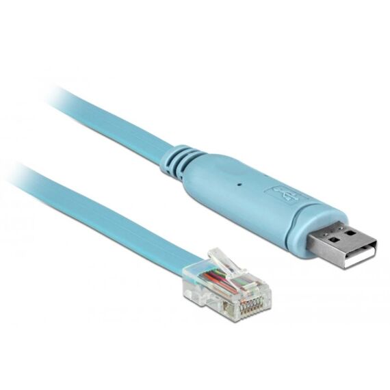 Delock - Serial cable - USB (M) to RJ-45 (M) - 2 m - EIA- | 64185