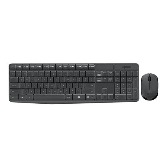 Logitech MK235 - Keyboard and mouse set - wireless - | 920-007907