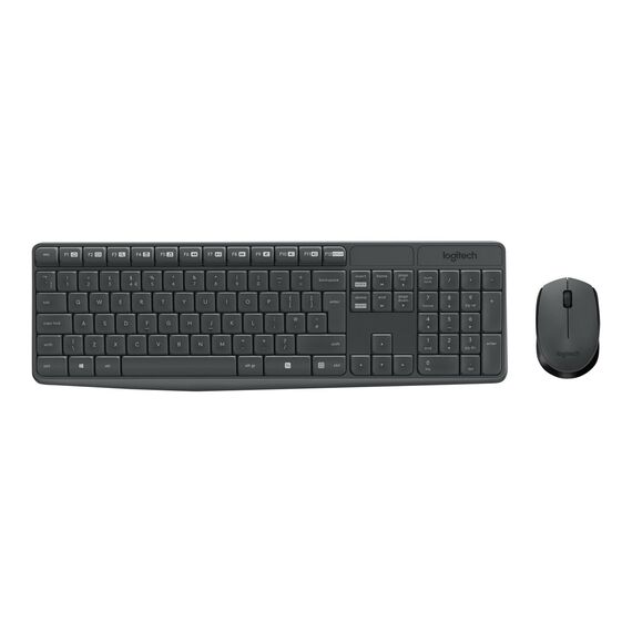 Logitech MK235 - Keyboard and mouse set - wireless - | 920-007921