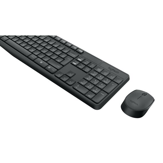 Logitech MK235 - Keyboard and mouse set - wireless - | 920-007921