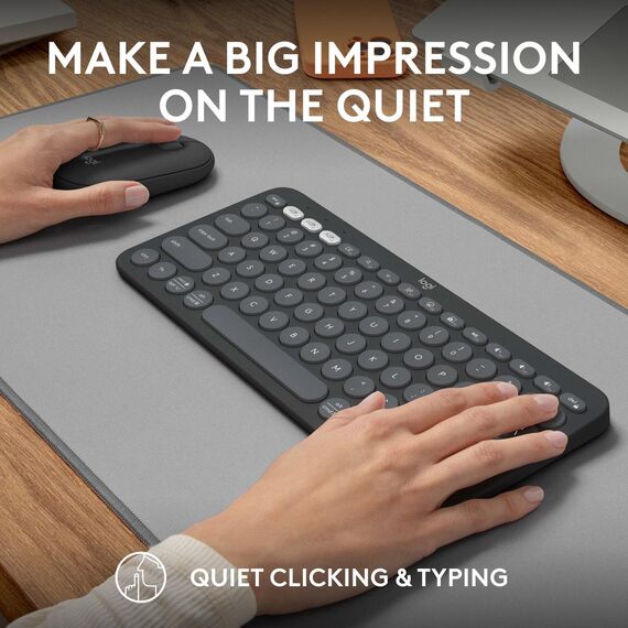 Logitech Pebble 2 Combo - Keyboard and mouse set - w | 920-012239