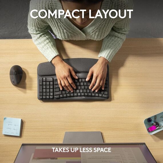 Logitech Wave Keys for Business - Keyboard - wireles | 920-012334