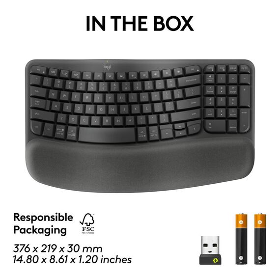 Logitech Wave Keys for Business - Keyboard - wireles | 920-012334