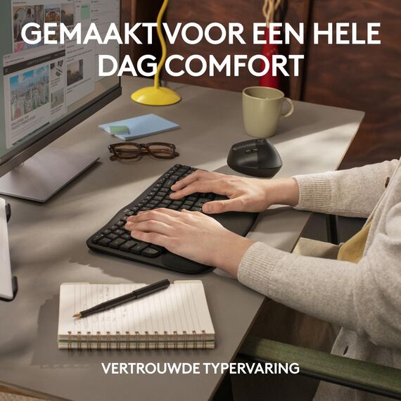Logitech Wave Keys for Business - Keyboard - wireles | 920-012334