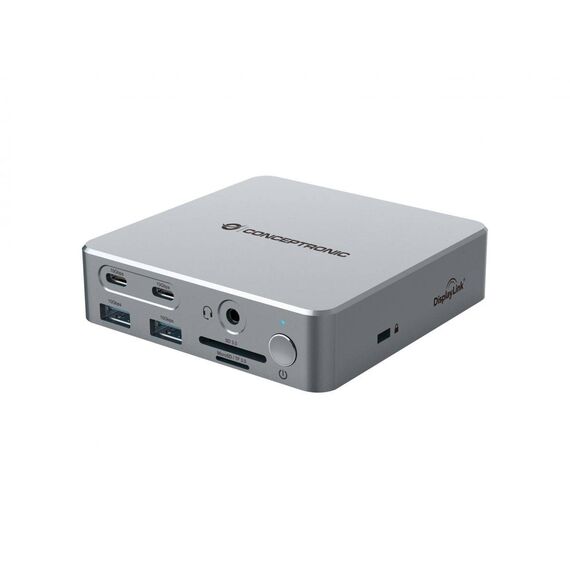 Conceptronic Dock USBC>2xHDMI 2xUSBC 4xUSBA DP GbE DONN25G