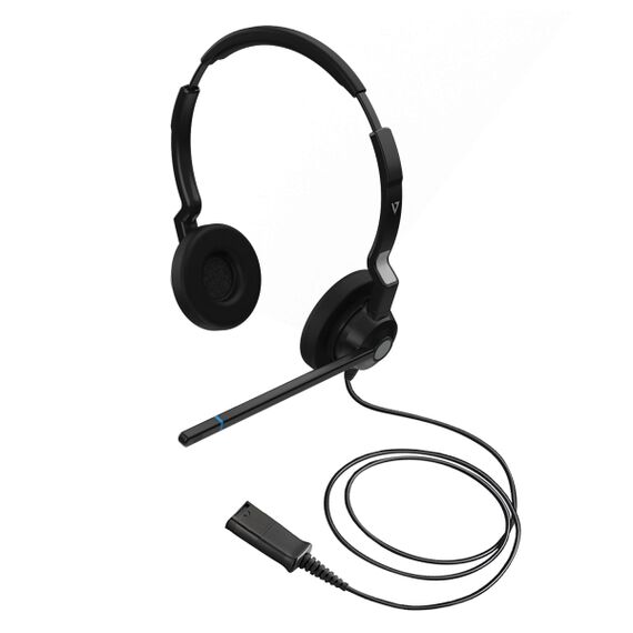 V7 Quick Disconnect Call Center Headset, Wired, Office/Ca | HQ511