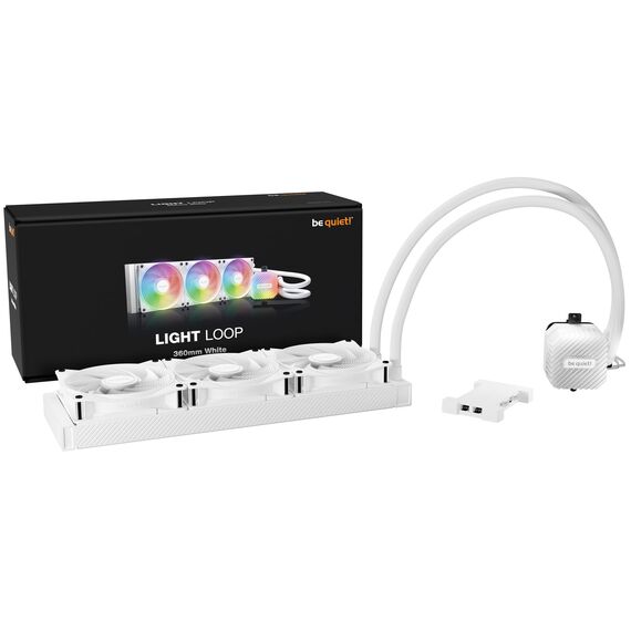 Be Quiet! Light Loop White 360mm Water Cooler AIO 3 x Win | BW023
