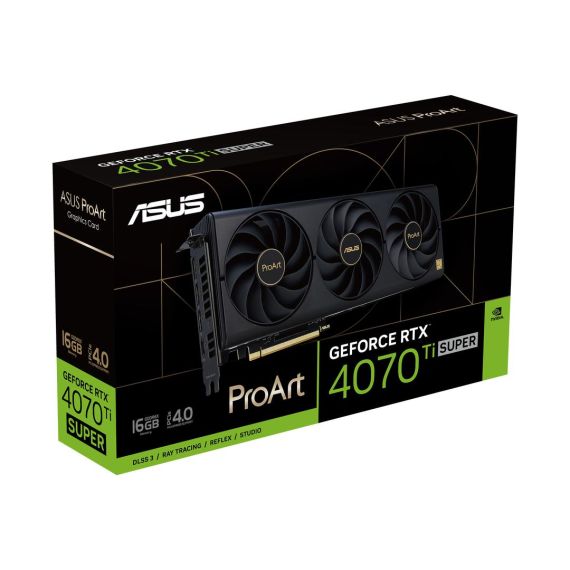 ASUS ProArt GeForce RTX 4070 Ti Super 16GB - Gr | 90YV0KJ1-M0NB00