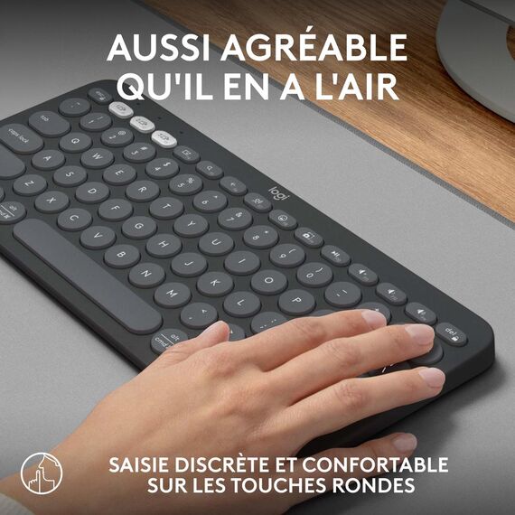 Logitech Pebble Keys 2 K380s - Keyboard - wireless - | 920-011851