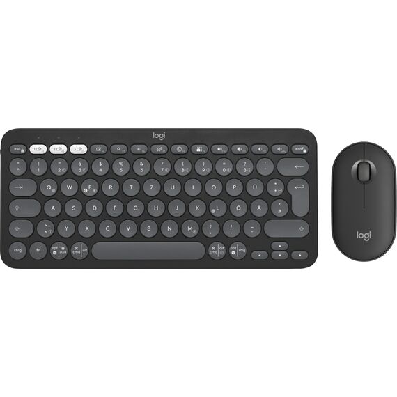 Logitech Pebble 2 Combo - Keyboard and mouse set - w | 920-012203