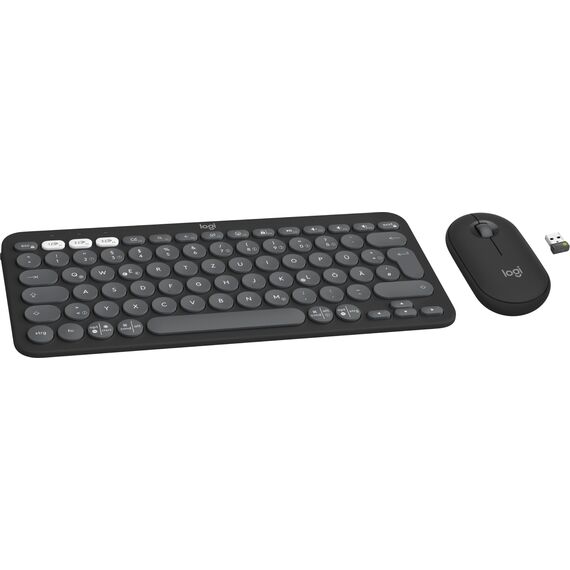Logitech Pebble 2 Combo - Keyboard and mouse set - w | 920-012203