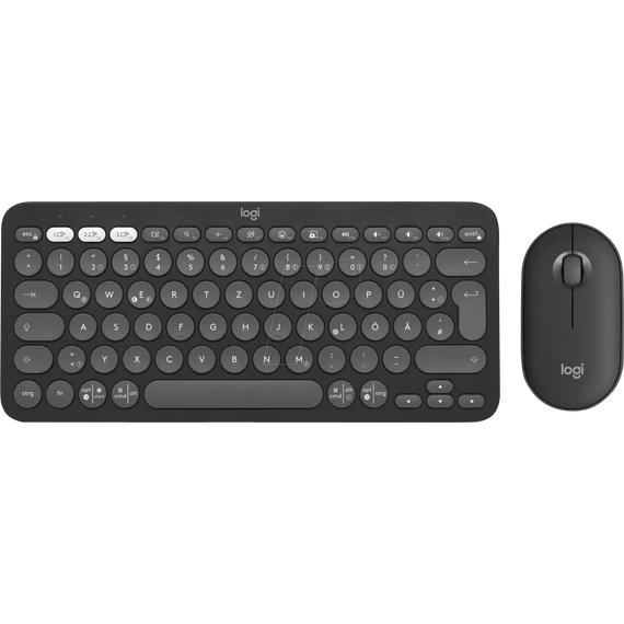 Logitech Pebble 2 Combo - Keyboard and mouse set - w | 920-012203