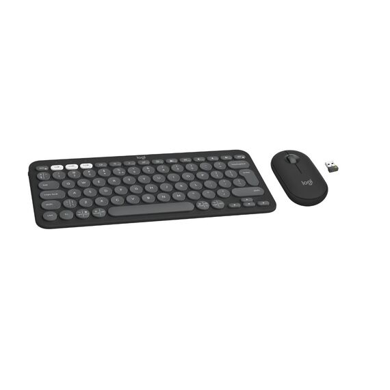 Logitech Pebble 2 Combo - Keyboard and mouse set - w | 920-012203