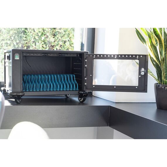 for 16 tablets / notebooks - lockable - SPCC cold roll | DN-45003