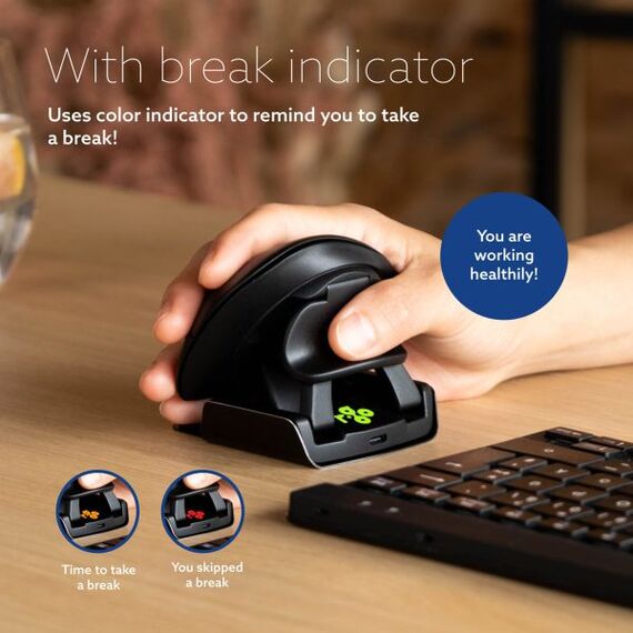 Vertical mouse - ergonomic - right and left-handed  | RGOTWBMWLBL