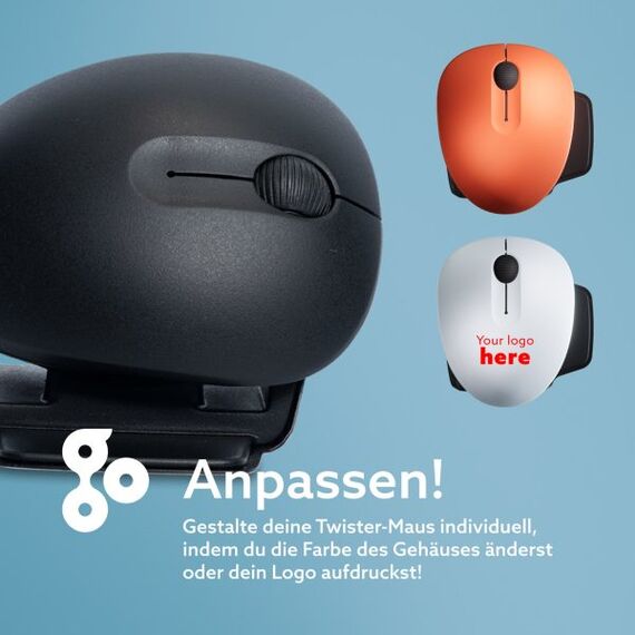 Vertical mouse - ergonomic - right and left-handed  | RGOTWBMWLBL