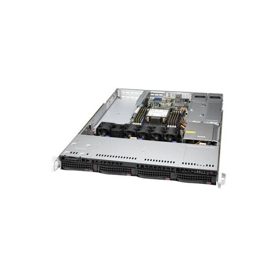 Server - rack-mountable - 1U - 1-way - no CPU u | SYS-510P-WTR-EU