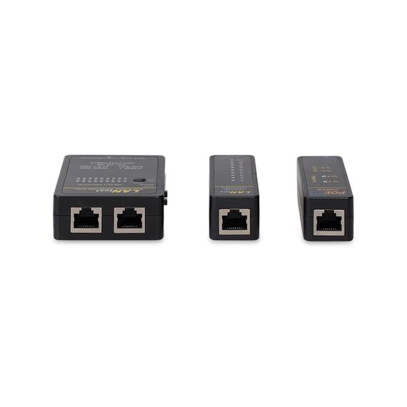 Equip Network Cable Tester, RJ45, BNC, PoE, 9 V, 109 mm, | 129968