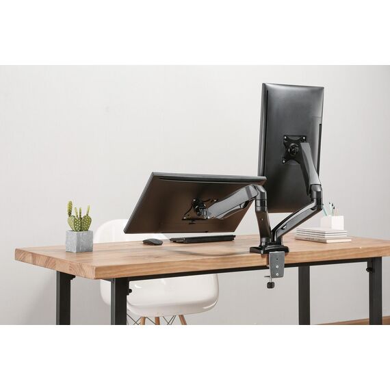 TV &amp Monitor Mount, Desk, Full Motion (Spring), 2 scr | 462501