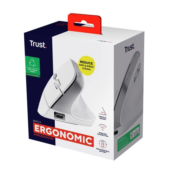 Trust Bayo II, Right-hand, Vertical design, Optical, RF W | 25398