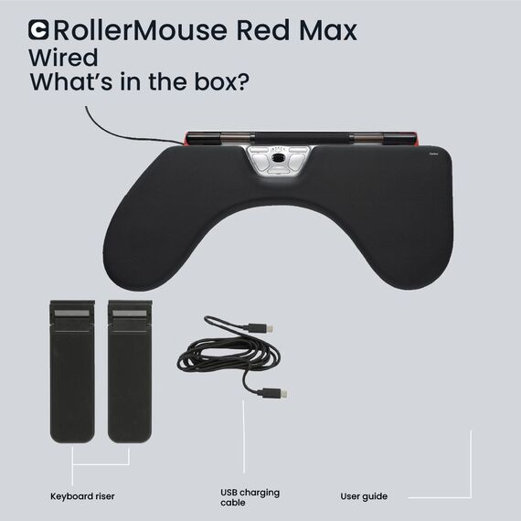 Contour RollerMouse Red Max - Central pointing dev | CDRMRED20410