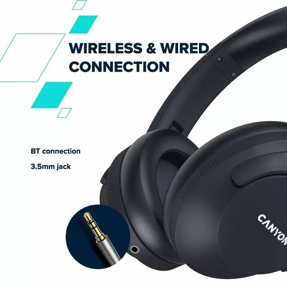 Canyon CNS-CBTHS10GN, Wired &amp Wireless, Calls/Music/Sport/Ever