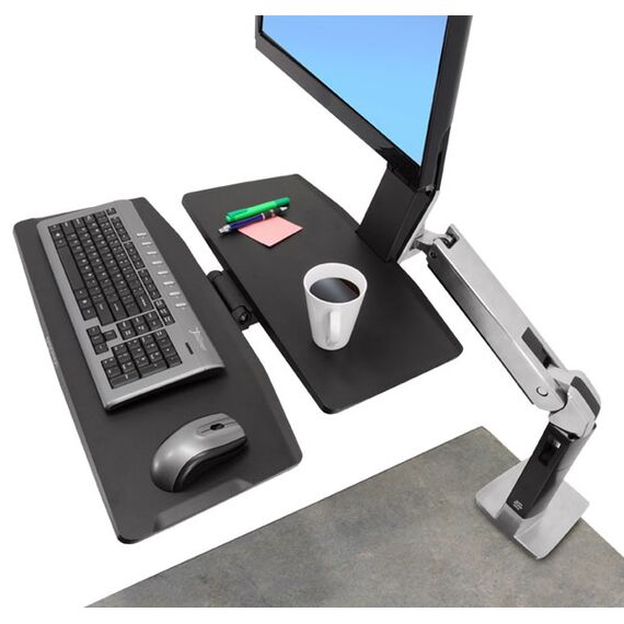 Ergotron WorkFit-A Single LD Workstation With Worksu | 24-317-026