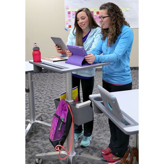 Ergotron LearnFit Tall - Standing desk - mobile - re | 24-481-003