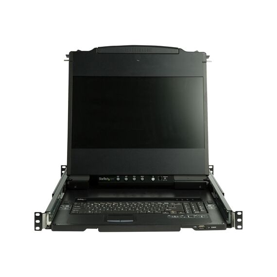 StarTech.com Dual Rail Rackmount KVM Console HD 1080 | RKCOND17HD