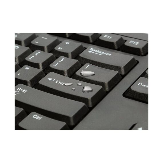 Kensington KB100 Keyboard full size USB QWERTY UK K63727UK