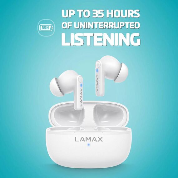 LAMAX Electronics Clips1 Play Headset Wireless LXIHMCPS1PNWA